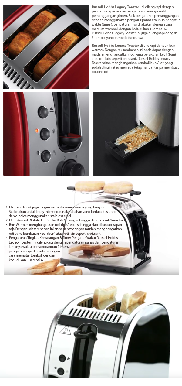 Pemanggang Roti RUSSELL HOBBS LEGACY 21291-56